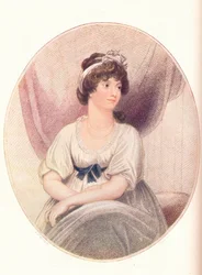 Prinses Amelia, 1783-1810, 1797. Jongste dochter van koning George III. 1906