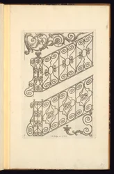 Print, Livre Nouveau de Serrurerie