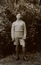 Soldaat Nelson, 5e East Surrey regiment, Chakrata, India, 1917