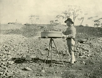 Prospectie van een Lease, 1901