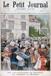 Protest in Bretagne, 1902
