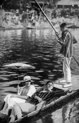 Punteren op de Theems, c1922