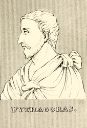 Pythagoras, ca. 570-ca. 495 v.Chr., 1830
