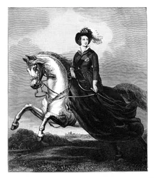 Koningin Victoria, ca. 1840s, late 19e eeuw