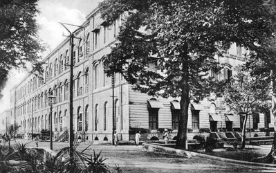 Queens Barrack, Fort William, Calcutta, India, begin 20e eeuw