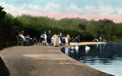 Queens Park, Brighton, East Sussex, begin 20e eeuw