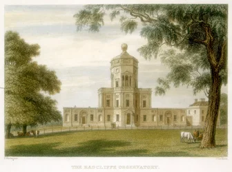 Radcliffe Observatorium, Oxford, Engeland, 1834