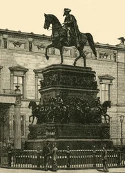 Rauchs standbeeld van Frederik de Grote, Berlijn, 1890