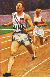Ray Barbuti en Hermann Engelhard, 4 x 400m estafette