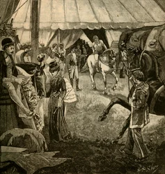 Klaar om de ring in te gaan, 1882