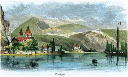 Remagen, Duitsland, ca. 1875