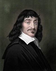 Rene Descartes, Franse filosoof en wiskundige, 1835