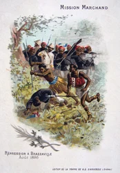 Onderdrukking in Brazzaville, augustus 1896
