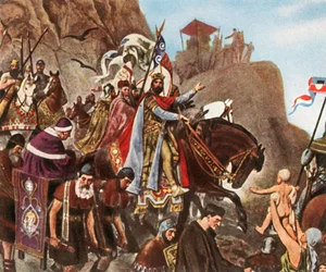 Terugkeer van Hendrik III van zijn eerste reis naar Rome, 1936