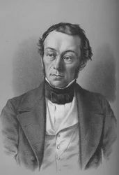Richard Cobden, Britse fabrikant, politicus en vrijhandelscampagnevoerder, c1850