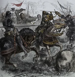 Richard III bij Bosworth, 22 augustus 1485, ca. 1880