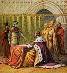 Richard II doet afstand van de troon, 1399, ca. 1850