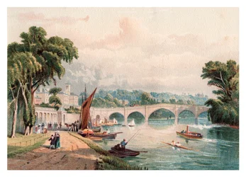Richmond Brug, 1880
