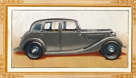 Riley Eight-90 Adelphi Saloon, ca. 1936