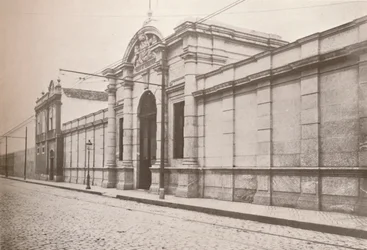 Rio-politie: ingang van het Huis van Correctie, 1914
