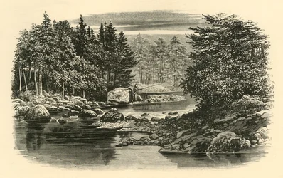 Rivierscène, Langdale, c1890