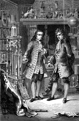 Robert Boyle, Anglo-Ierse chemicus en natuurkundige en Denis Papin, Franse natuurkundige