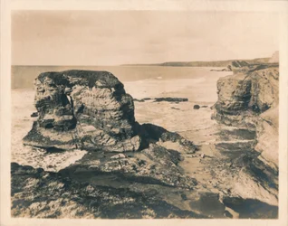 Rotsen bij Porth - Newquay, 1927
