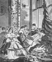 Rol van vrouwen in de oorlog, 1861, 1938