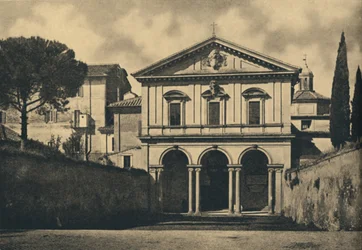 Rome - Basiliek van S. Sebastian aan de Via Appia, 1910