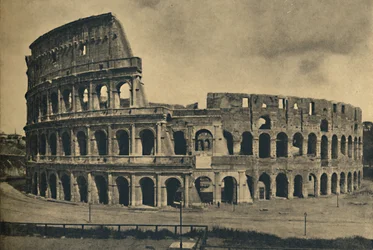 Roma - Flavisch Amfitheater Bekend als Colosseum