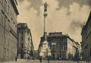 Rome - Piazza di Spagna, 1910