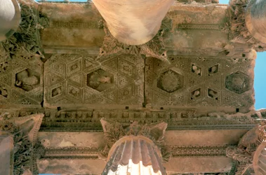Romeinse tempel van Bacchus, Baalbek, Libanon, 2e eeuw na Christus