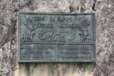 Roncesvalles slagmonument, Roncevaux, Spanje