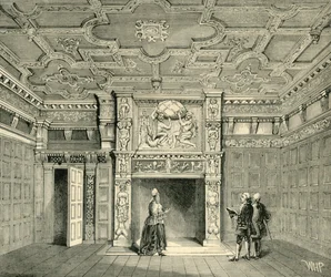Kamer in Sir Paul Pindars Huis, ca. 1872