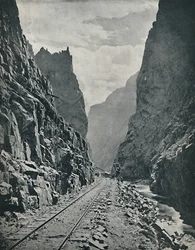Royal Gorge van de Arkansas, c1897