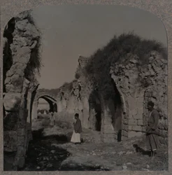 Ruïnes van de Kruisvaarderskerk, Ramleh, ca. 1900
