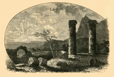 Ruïnes van de Tempel van Cybele in Sardis
