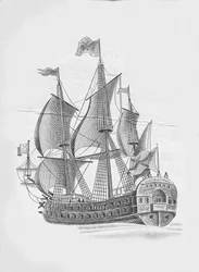 Russisch linieschip Poltava 1712