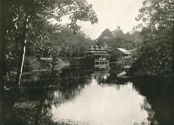 Heilig Paardenschoenmeer en Zayats, Wingaba, Rangoon, 1900