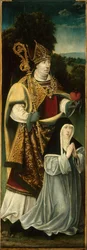 Sint Augustinus en een Augustijnse Kanunnik, 1525-1550