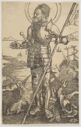 Sint Joris staand, kopie, n.d.
