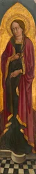Sint Giustina van Padua van een Augustijns altaarstuk, 1450-1475