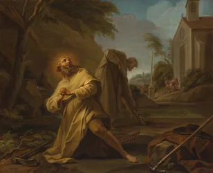 Sint Hymer in eenzaamheid, ca. 1735