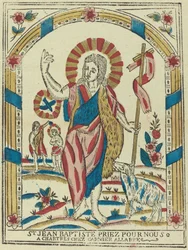 Sint Johannes de Doper bid voor ons, ca. 1820