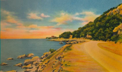Salgar-Puerto Colombia snelweg, ca. 1940s