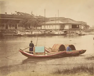 Sampan, 1870s
