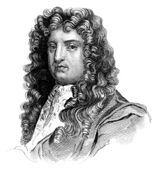 Samuel Butler, 17e eeuw Engelse dichter en satiricus, c1850