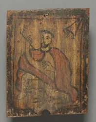 San Geronimo: heilige van retablo, 1600s-1700s