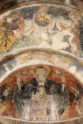 San Pietro Byzantijnse kerk, Otranto, Apulië, Otranto, Italië
