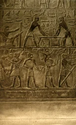 Saqqara - Graf van Ti muurschilderingen